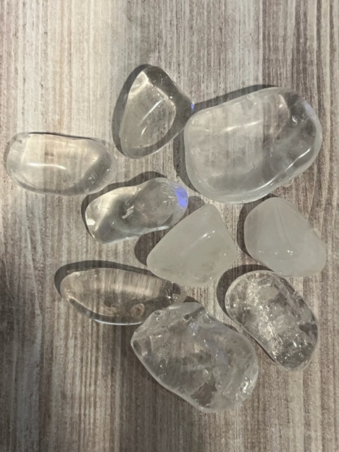 Clear Quartz Polished Stone
