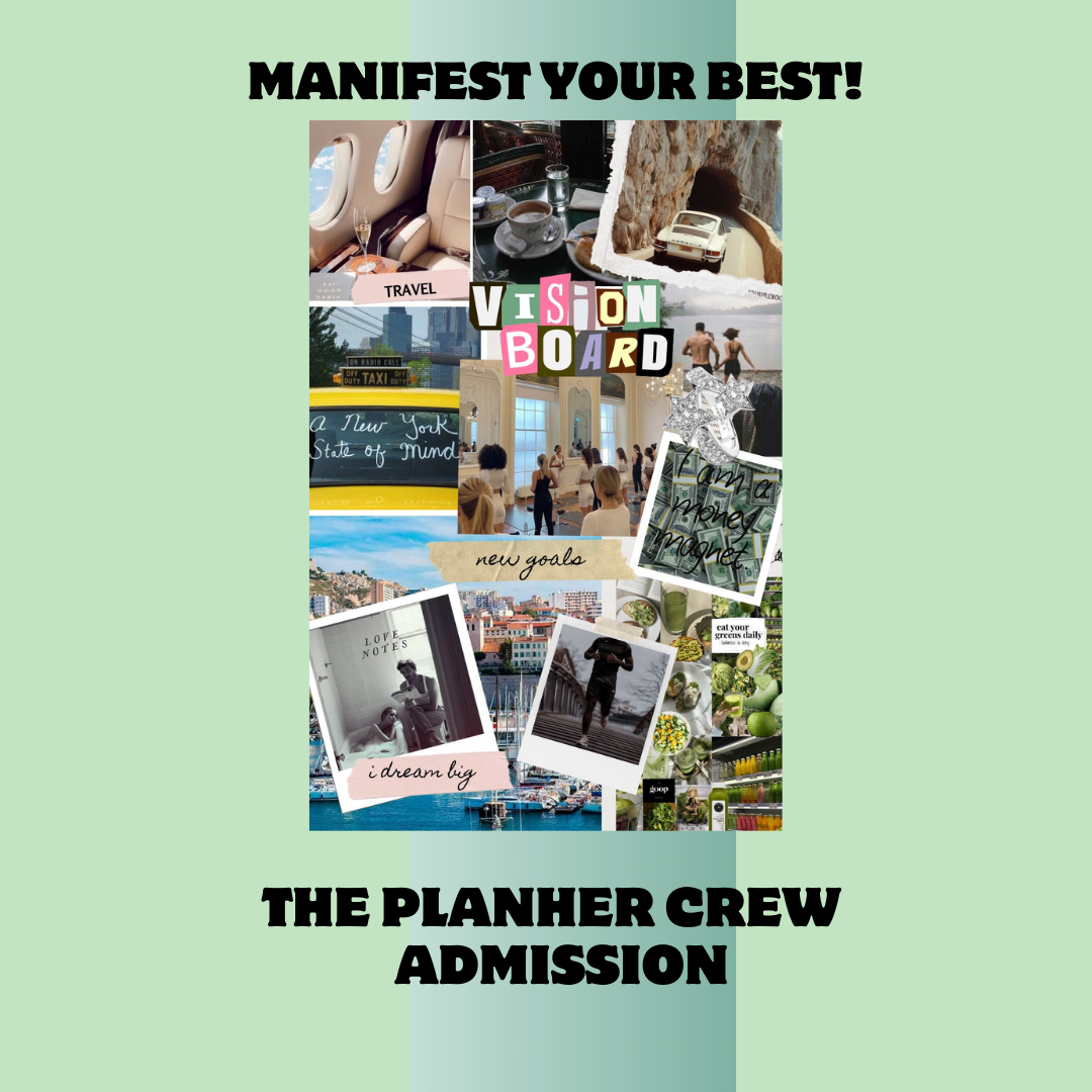 2026 Vision Board Creative Co. Soirée (In Person Event) - The PLANHER CREW Admission