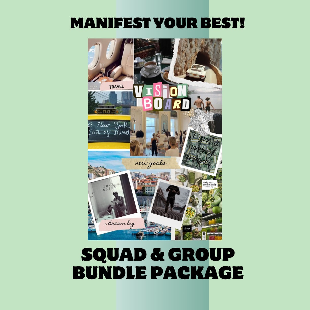 2026 Vision Board Creative Co. Soirée Squad & Group Bundle - Table for 6