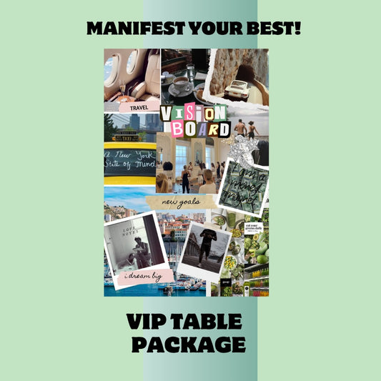 2026 Vision Board Creative Co. Soirée VIP Table Package